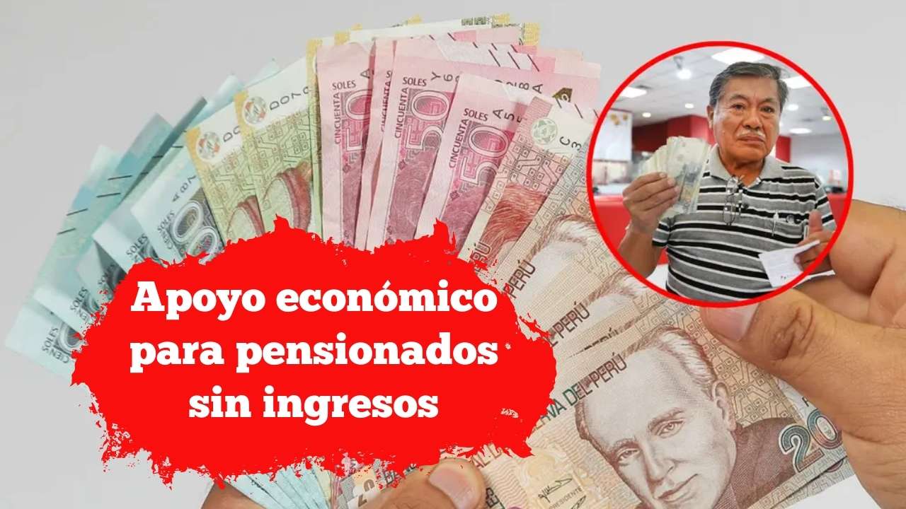 Apoyo económico para pensionados sin ingresos: monto, trámites y cronograma oficial 2025