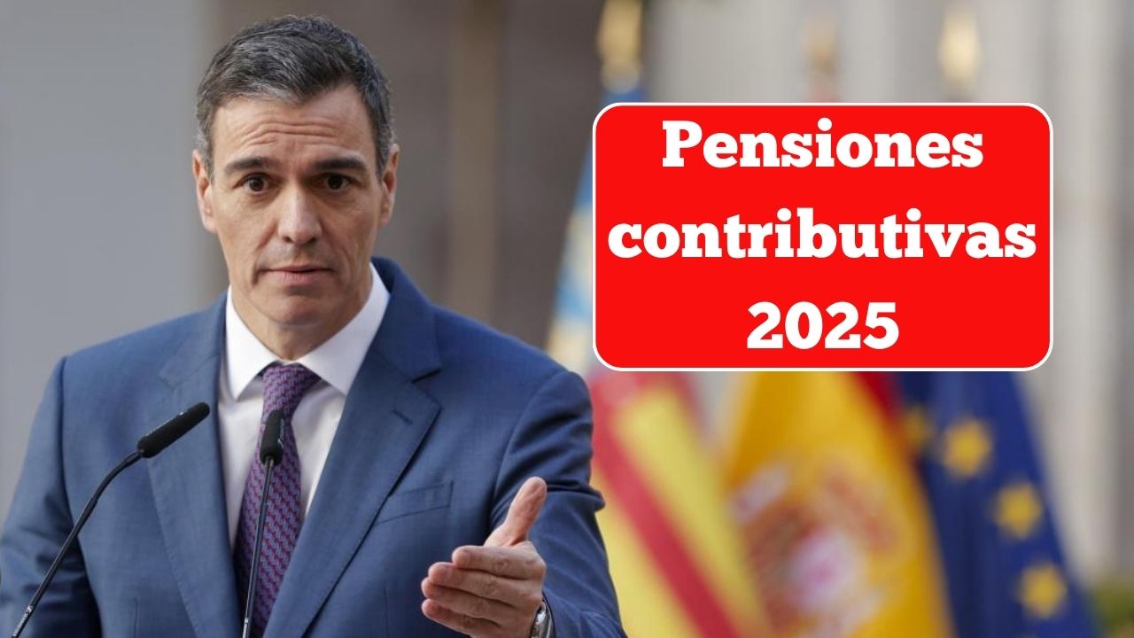 Pensiones contributivas 2025: subida del 2,8%, quién cobra y cuándo se pagan
